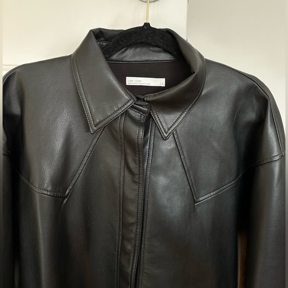 Oak + Fort vegan leather Shaket - Picture 2 of 3